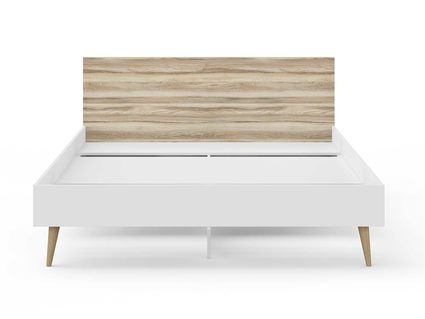 Кровать Сонум Ines Ясень ориноко + белый 80х190