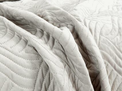 Покрывало Софи де Марко Деварта (светло серое) 160х220