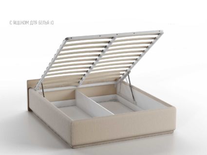 Кровать Nuvola Alba Velutto 22 (с подъемным механизмом) 160х190