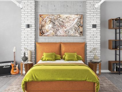 Кровать Nuvola Emilia Next 103 (с подъемным механизмом) 180х200