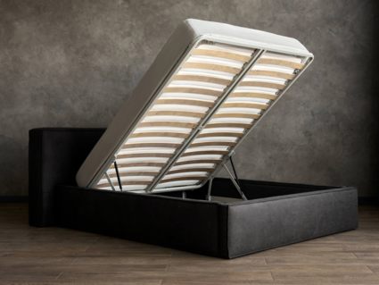 Кровать Сонум Europa Рогожка Мокко (с подъемным механизмом) 180х200