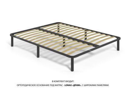 Кровать Lonax Аврора велюр Dolly-3 140х200