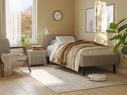 Кровать Сонум Hanna Багама серый 160х200