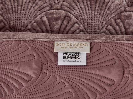 Покрывало Софи де Марко Розалин (пепел роза) 240х260