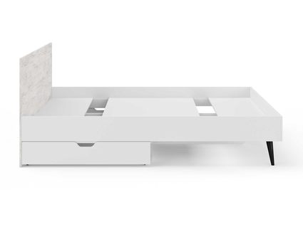 Кровать Сонум Ines Ясмунд + белый 80х200