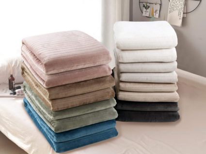 Плед Софи де Марко Либерти (синий) 160х220