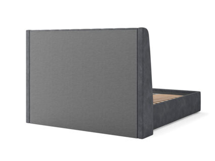 Кровать Сонум Samanta Рогожка Деним 180х190