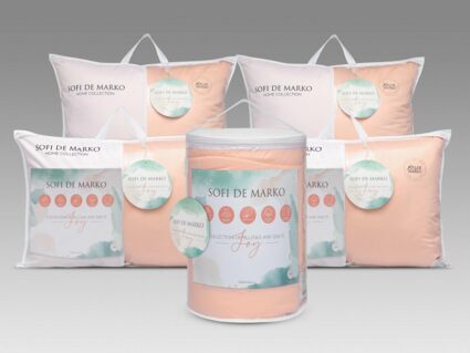 Подушка Софи де Марко Joy (персик) 50х70