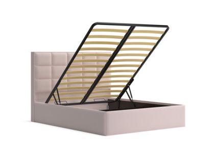 Кровать Lonax Адель велюр Dolly-2 (с подъемным механизмом) 140х200