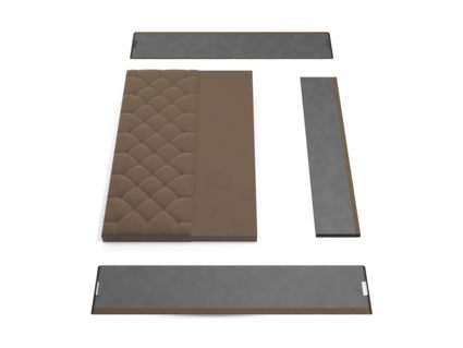 Кровать Lonax Элоиза велюр Dolly-1 180х195