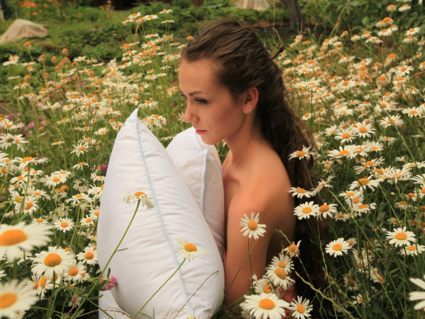 Подушка Nature’S-Natura Sanat Ромашка Антистресс 70х70