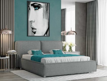 Кровать Nuvola Verde Next 001 (с основанием) 140х190