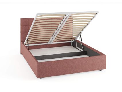 Кровать Сонум Tivoli Эвита Пепельный (с подъемным механизмом) 180х190