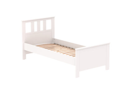 Кровать Гуд Лакк Сага белая 140х200