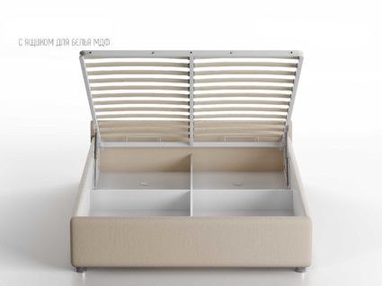 Кровать Nuvola Alba Velutto 22 (с подъемным механизмом) 160х190