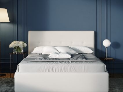 Кровать Nuvola Bianco Velutto 26 (с подъемным механизмом) 200х190