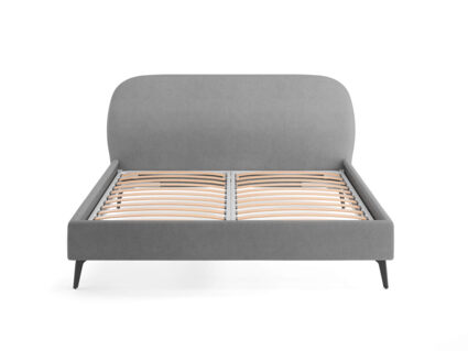 Кровать Сонум Katrin Микровелюр Кремовый 180х190