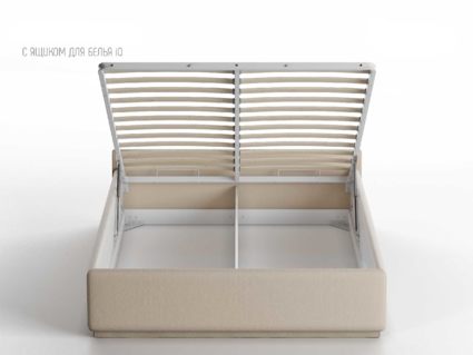 Кровать Nuvola Alba Velutto 22 (с подъемным механизмом) 160х190