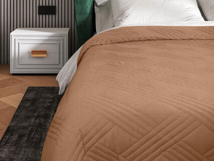 Покрывало Primavelle Velvet светло-коричневое 220х240