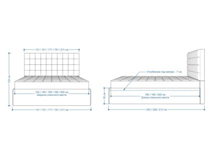 Кровать Lonax Аврора велюр Dolly-1 (с подъемным механизмом) 120х200