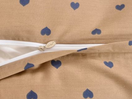 Комплект постельного белья Софи де Марко Лайки (шоколад) Семейный