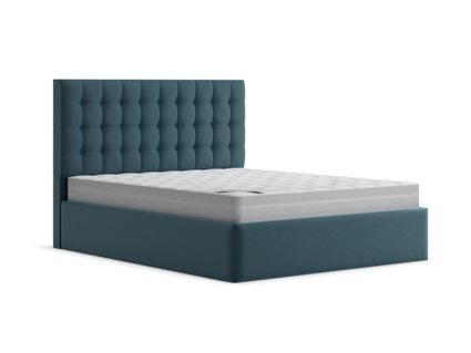 Кровать Lonax Аврора велюр Dolly-13 (с основанием) 180х195