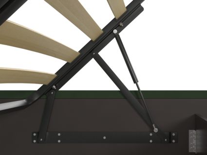 Кровать Lonax Милана велюр Dolly-3 (с подъемным механизмом) 180х195