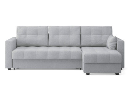 Диван Сонум Megapolis угловой Эвита серый Длина 260 см