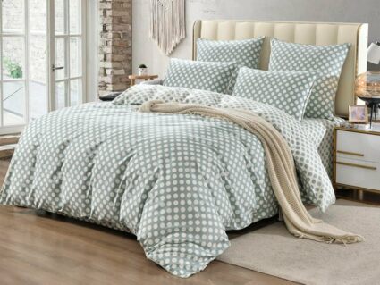 Комплект постельного белья Софи де Марко Модест (зеленый) Евро