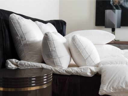 Подушка German Grass King Down Grass с бортиком средняя 70х70