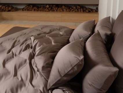 Простыня German Grass Havana Brown Brilliant Grass классическая