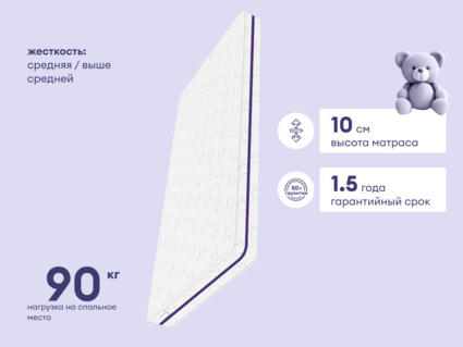 Матрас Базилик Бэби Сити 80х200