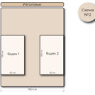 Кровать Mr.Mattress Site Box велюр Grey 80х190