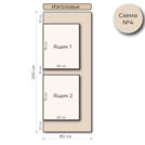 Кровать Mr.Mattress Site Box экокожа Black
