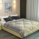 Кровать Димакс Риос с основанием 140х190 Velutto 01 уцененная 140х190
