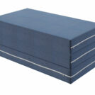 Футон DreamLine Eco (рогожка синяя) 90х200