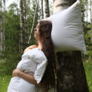 Подушка Nature’S-Natura Sanat Воздушный пух средняя 50х90