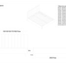 Кровать Димакс Лероса Альбус с подъемным механизмом 180х190